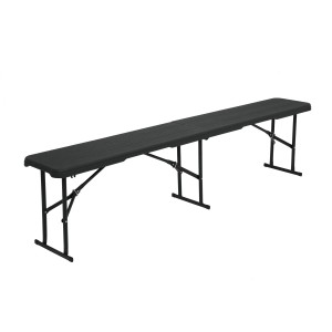 NC3404 SKŁADANA ŁAWKA OGRODOWA 183 CM ANTRACYT NILS CAMP
