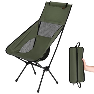 NC3321 KRZESŁO SKŁADANE ULTRALIGHT KHAKI NILS CAMP
