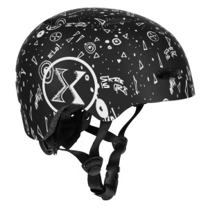 MT311 KASK CZARNY XS(48-52CM) NILS EXTREME