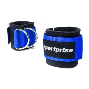 Opaski na kostkę do wyciągu - niebieskie 2szt.