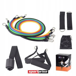 ZESTAW GUM OPOROWYCH DO ĆWICZEŃ 5SZT.